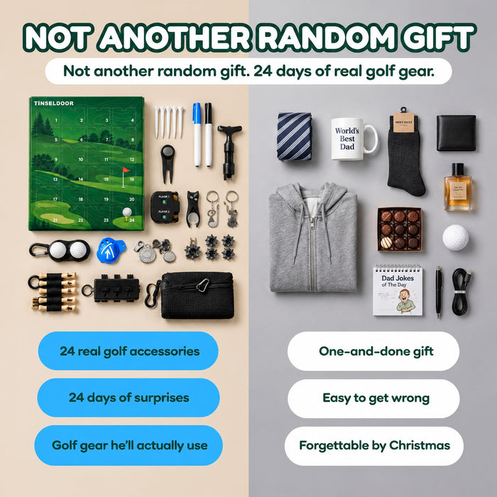 Tinseldoor golf advent calendar