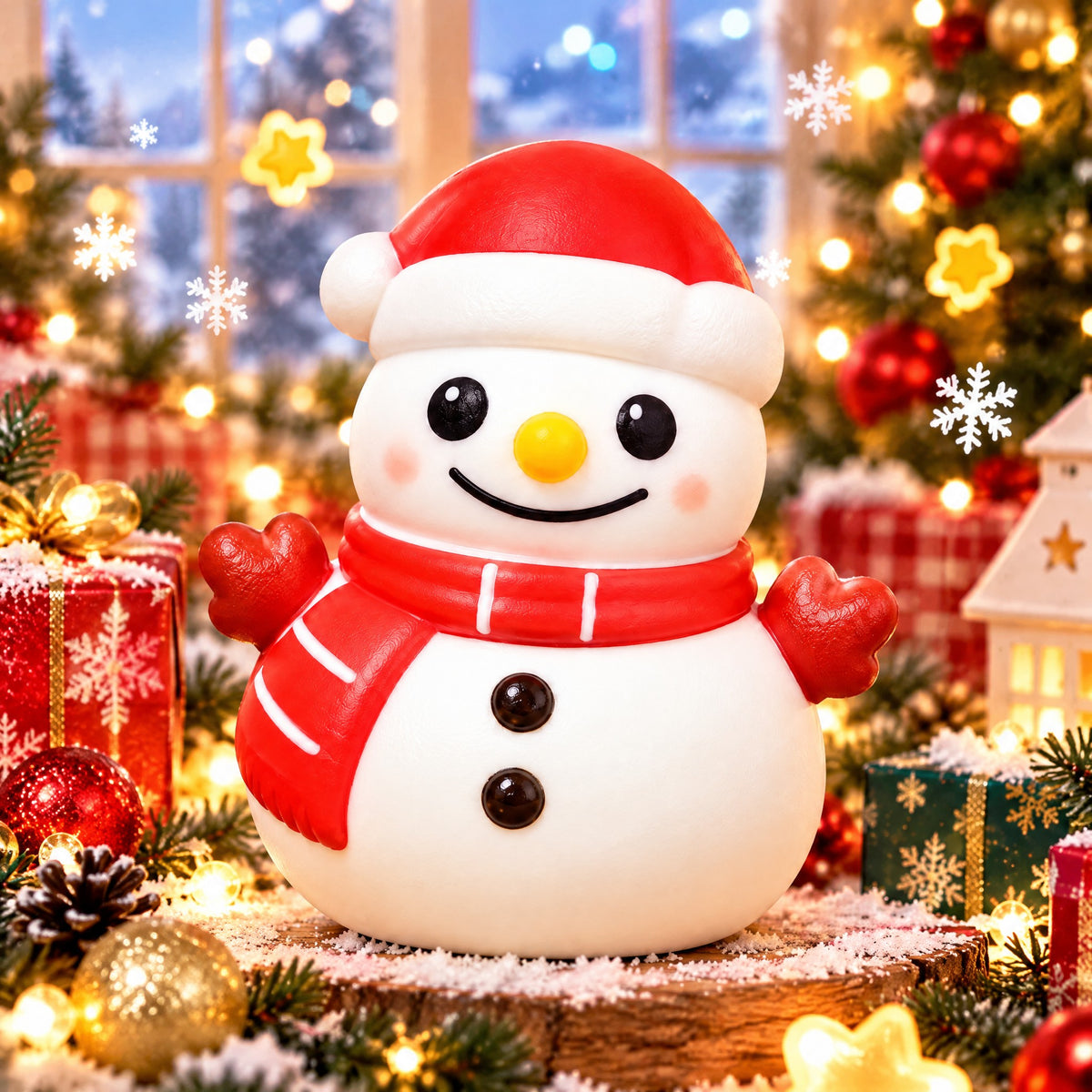 Christmas Squishy Snowman