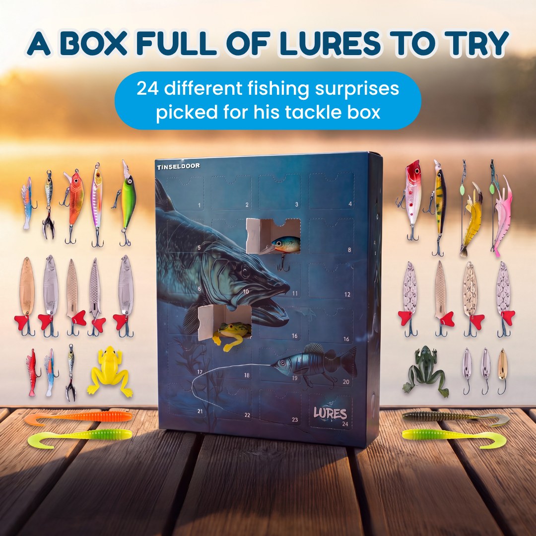 Tinseldoor fishing advent calendar
