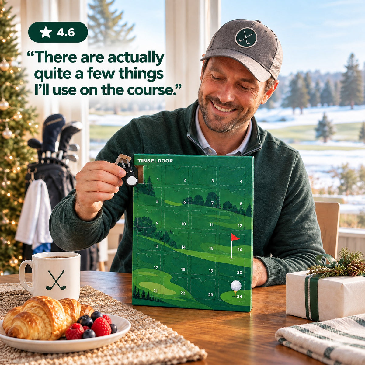 Tinseldoor golf advent calendar