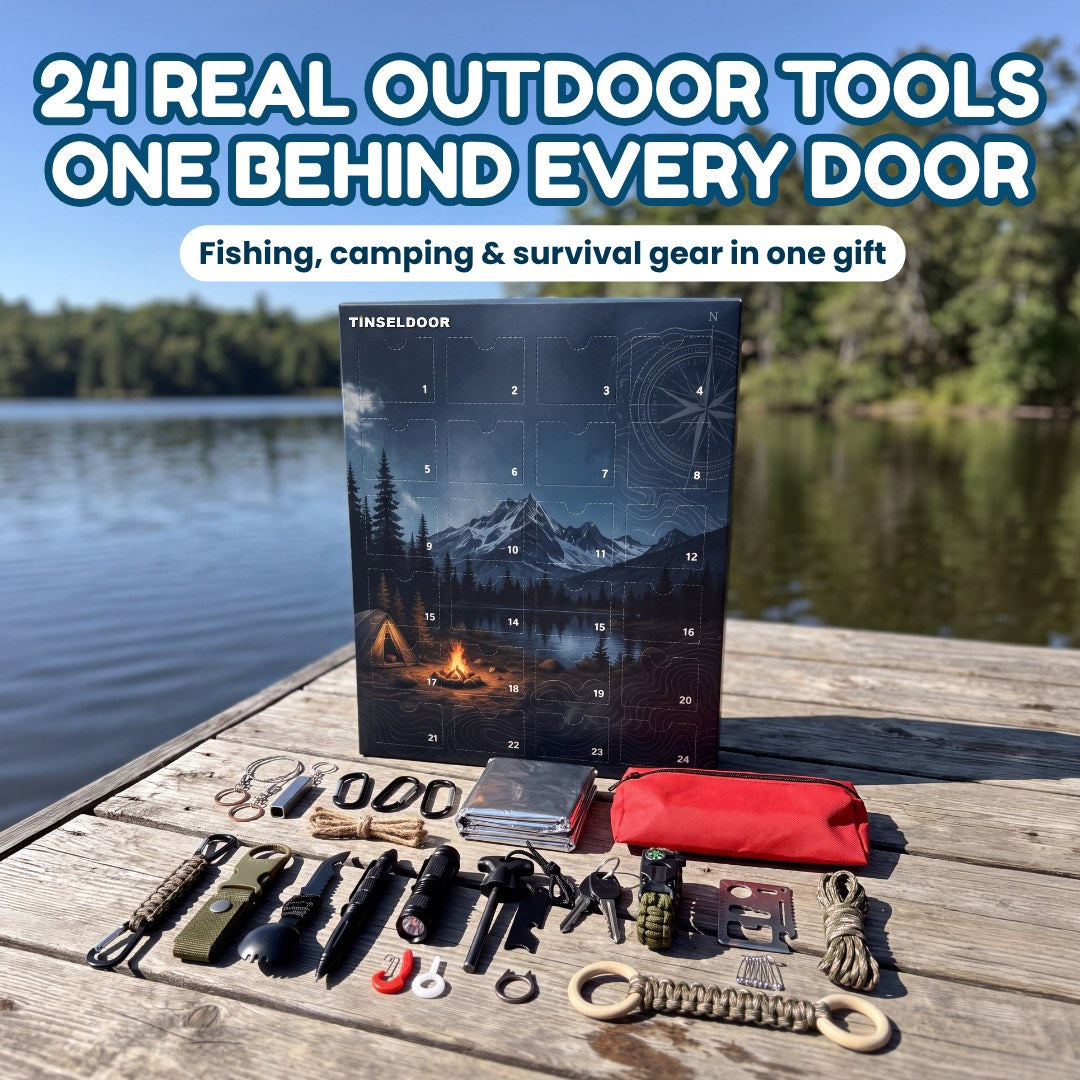 Tinseldoor outdoorsman advent calendar