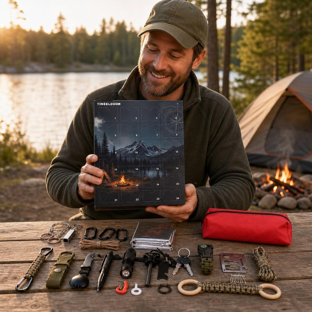 Tinseldoor outdoorsman advent calendar
