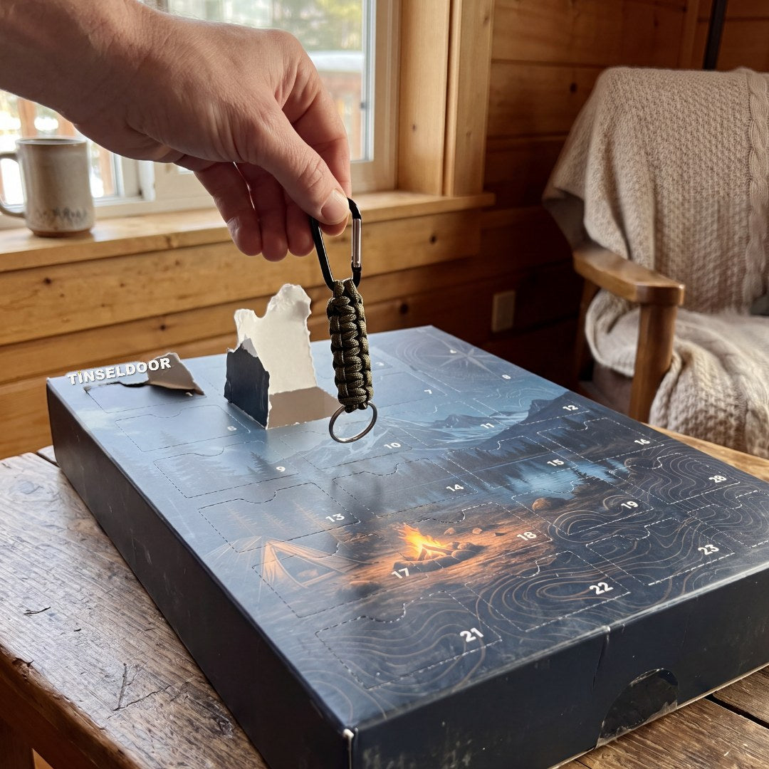 Tinseldoor outdoorsman advent calendar