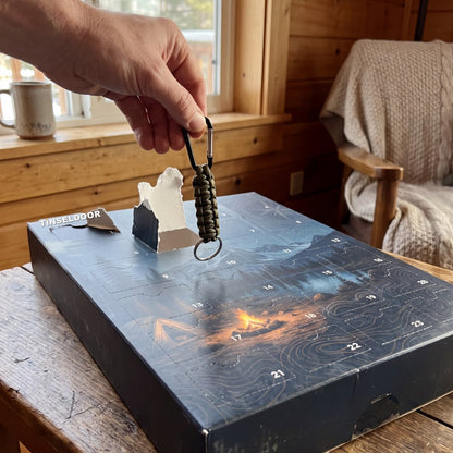 Tinseldoor outdoorsman advent calendar